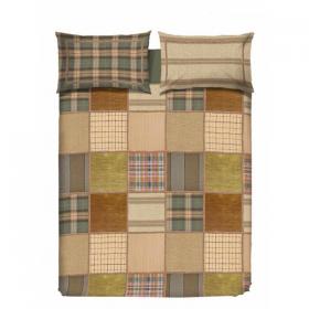 QUADROTTI Parure copripiumino matrimoniale