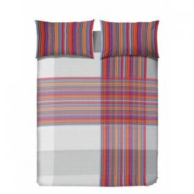 TARTAN Parure copripiumino matrimoniale